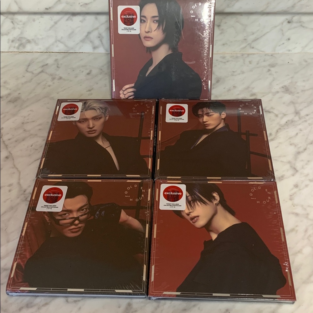 A-Teez K-Pop 5 NEW Golden Hour #2 Target exclusive CD Digipacks Hot Korean Band - Picture 8 of 9